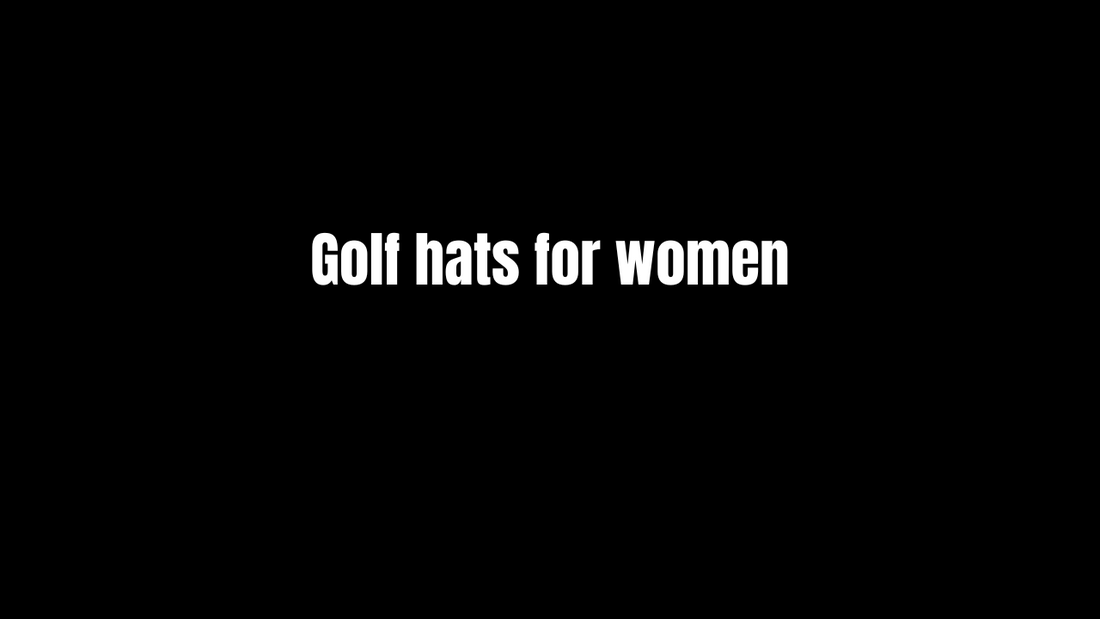 Golf hats for women