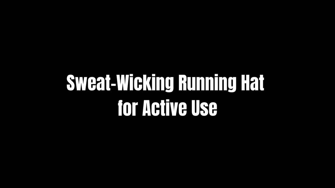 Sweat-Wicking Running Hat for Active Use